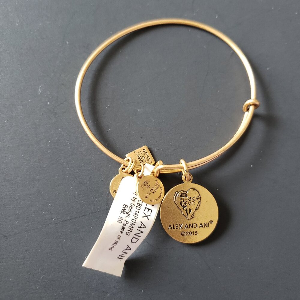 Alex & Ani Create Peace of Mind BangleCreate Peace of Mind Bangle 715 - Picture 3 of 3